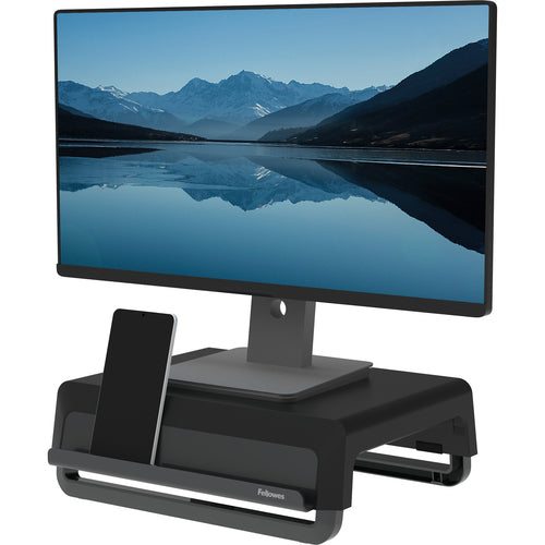 Fellowes Breyta Black Verstellbarer Monitorständer – Freistehend, Tragkraft 15 kg