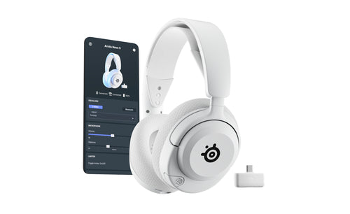Gaming Headset Steelseries Arctis Nova 5P Wireless 20-22000Hz White