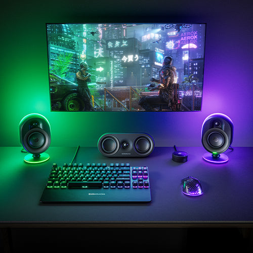 5.1 Channel Wired Speaker Set Steelseries Arena 9 for PC/Laptop Black