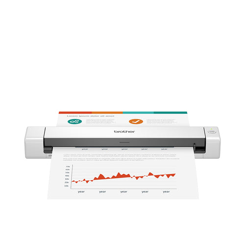 Portable Document Scanner Brother DS-640 1200 DPI Compact Size