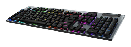 Mechanical Gaming Keyboard Logitech G Wired Wireless Bluetooth QWERTY LED Black