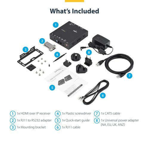 StarTech.com ST12MHDLAN4R AV extender