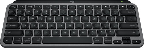 Wireless Logitech MX Keys Mini Keyboard for Mac Bluetooth Scissor Switch QWERTY LED Black