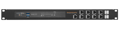 Firewall-Rack-Montagezubehör Schwarz 1HE Leichtgewicht 1,16 kg