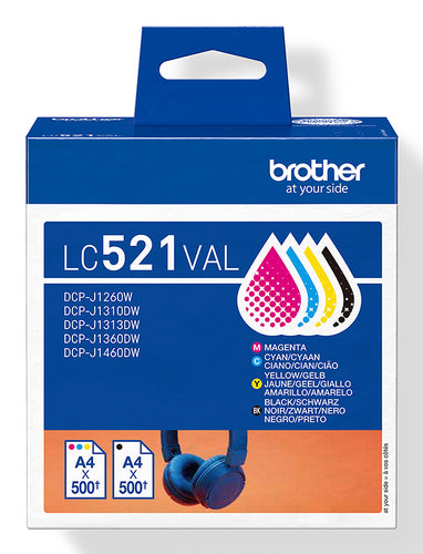 Brother LC521VAL ink cartridge
