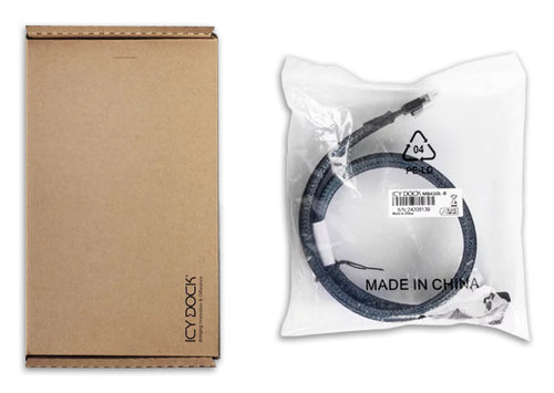 Icy Dock MB410L-B Serial Attached SCSI (SAS) cable