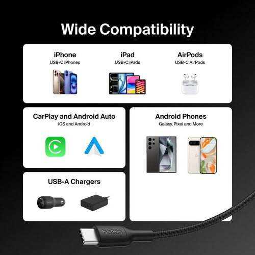 Belkin CAB022FQ1MBK USB cable