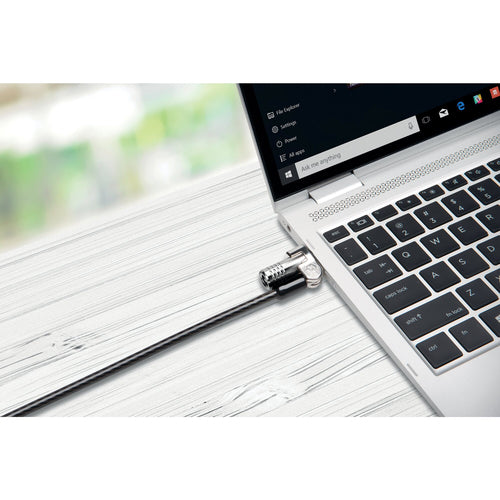 Laptop Lock Kensington NanoSaver Keyed 1.8m Carbon Steel Black