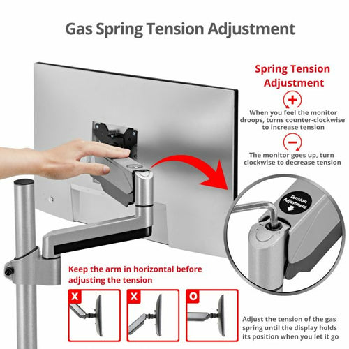 Siig CE-MT3R11-S1 monitor mount / stand
