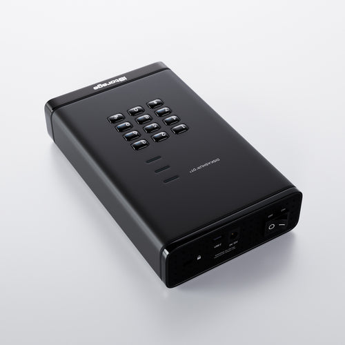 4TB iStorage diskAshur DT3 Externe Festplatte AES-XTS 256-Bit-Verschlüsselung Tragbare sichere HDD