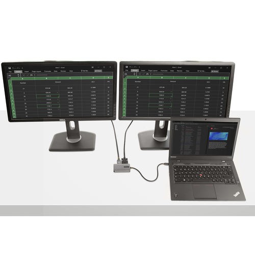 StarTech.com USB-C Video Adapter - 4K HDMI DVI VGA Multiport Adapter