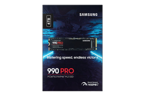 Samsung 990 PRO 4TB M.2 NVMe SSD 7450 MB/s Read Speed