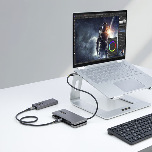 USB-C Hub StarTech HB31CM1A3CB 10Gbps 4 Ports Portable