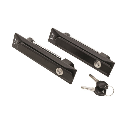 SmartRack Replacement Lock for Server Rack Cabinets with 2 Keys - Locking Key - Black