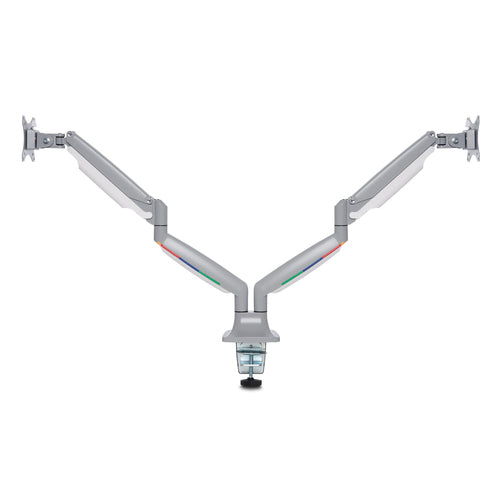 Kensington SmartFit Dual Monitorarm – Höhenverstellbar – Silber – 18 kg Tragfähigkeit