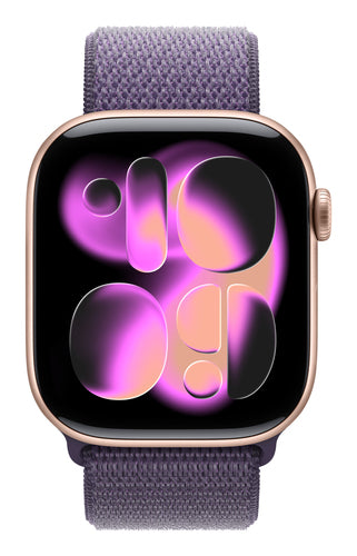 Apple Watch Band 44/45/46/49mm Purple Nylon Smartwatch Accessory