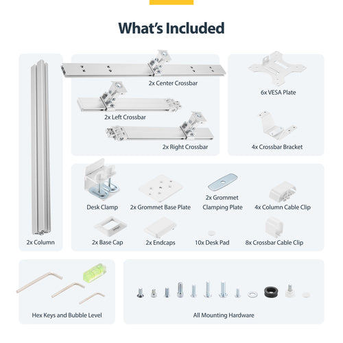 StarTech.com 6-MONITOR-ARM-A monitor mount / stand