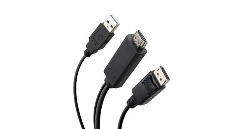 DisplayPort Cable iogear 1.8m Male to Male 4096x2160 HDMI Type A