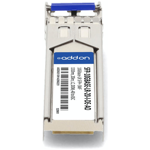 Network Transceiver AddOn Networks SFP-10GBASE-LR-20-I 10Gbps Fiber Optic LC 20000m