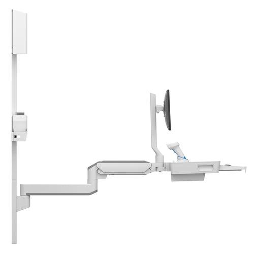 Ergotron Monitor Mount Extension Kit White Desk Wall 3.76kg