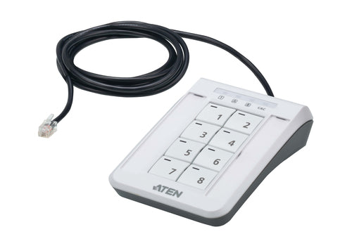 Secure KVM Remote Port Selector ATEN PP4.0 Keypad RJ-11 Plastic Black
