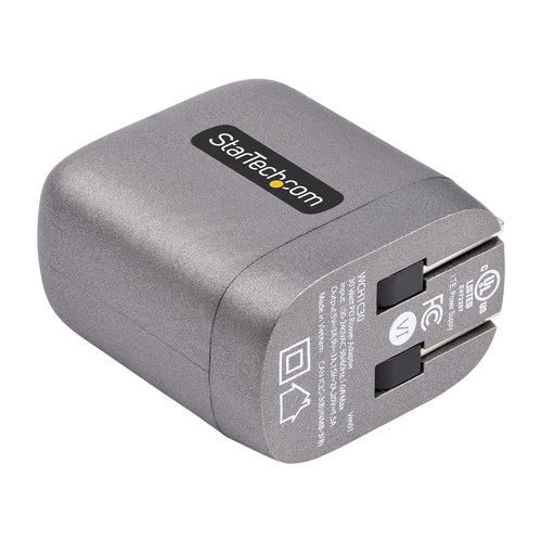 StarTech.com WCH1C30 30W USB-C Wall Charger - GaN Fast Charger for USB Type C Devices
