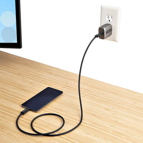 StarTech.com WCH1C30 30W USB-C Wall Charger - GaN Fast Charger for USB Type C Devices