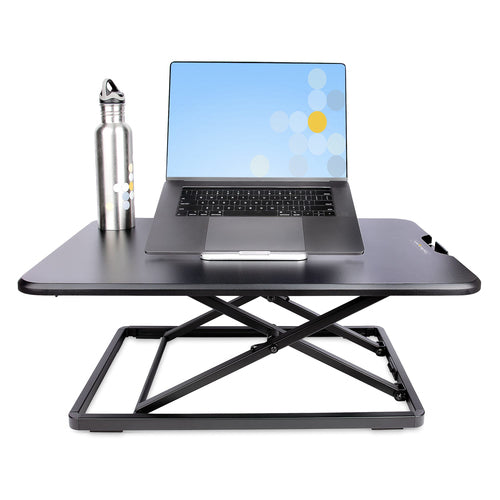 StarTech.com Sit-Stand Desk Converter for Laptop - Height Adjustable Riser - Black