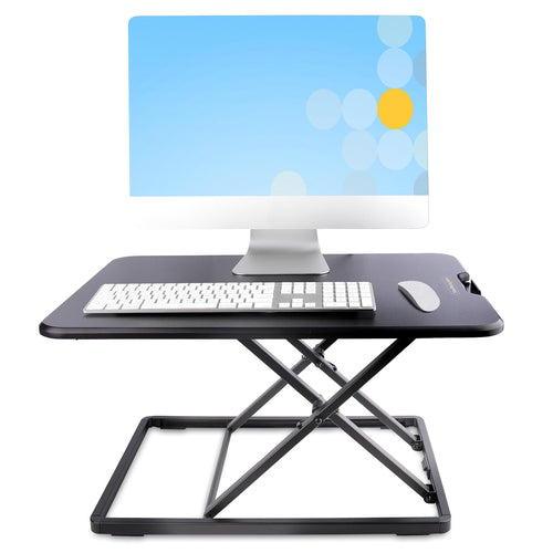 StarTech.com Sit-Stand Desk Converter for Laptop - Height Adjustable Riser - Black
