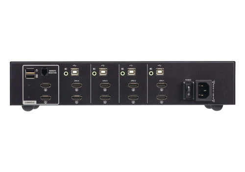 KVM-Switch 4K Ultra HD ATEN 3840 x 2160 Pixel 7,2W Schwarz