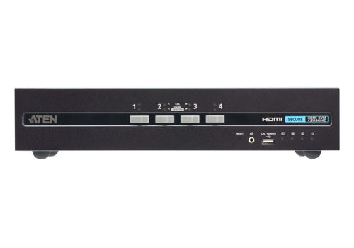 4K Ultra HD KVM-Switch Aten CS1144H4C 3840x2160 7.2W Schwarz