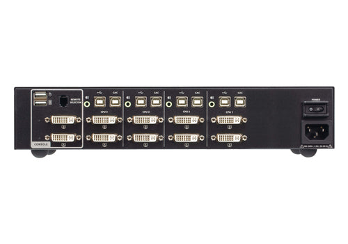 ATEN CS1144D4C KVM-Switch – 4K Ultra HD, 3840 x 2160, Schwarz