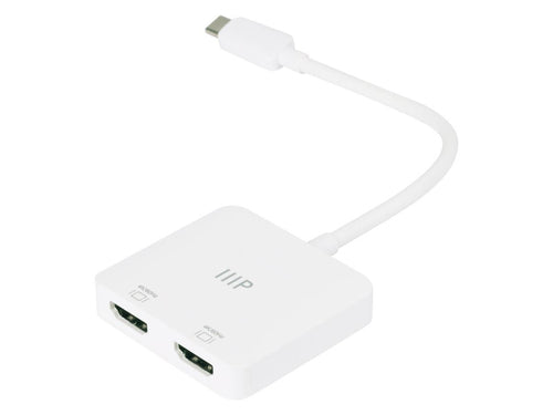 Monoprice USB-C to Dual 4K HDMI USB graphics adapter