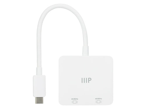 Monoprice USB-C to Dual 4K HDMI USB graphics adapter