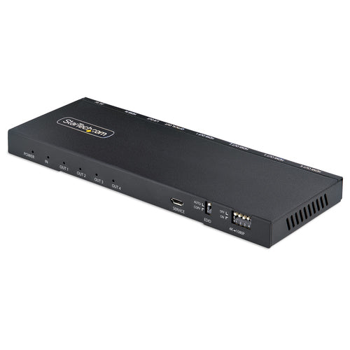 StarTech.com 4-Port HDMI Splitter - 4K 60Hz Video Distribution