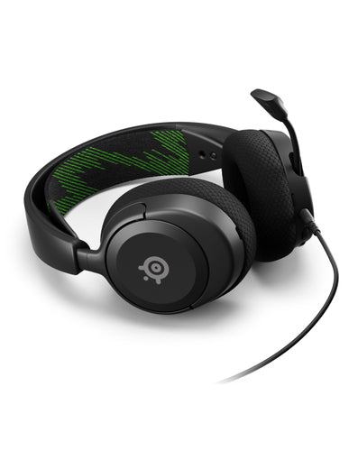 Wired Gaming Headset Steelseries ARCTIS NOVA 1X 20-22000Hz Lightweight Black Green