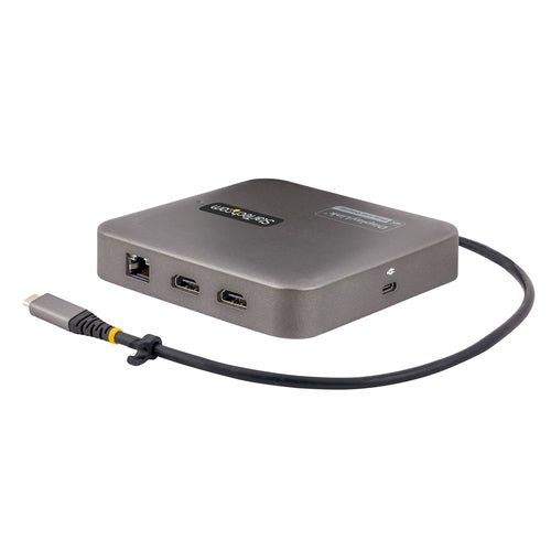 StarTech.com 102B-USBC-MULTIPORT Dual 4K Docking Station - USB-C Hub with 100W Power Delivery