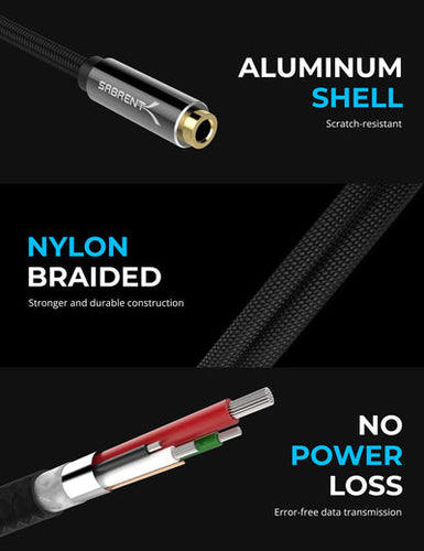 Sabrent CB-UA35 audio cable