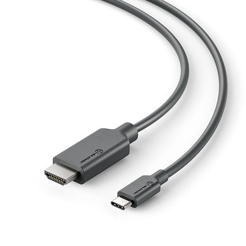 ALOGIC Elements USB-C to HDMI Adapter - 4K Support, 1m Length