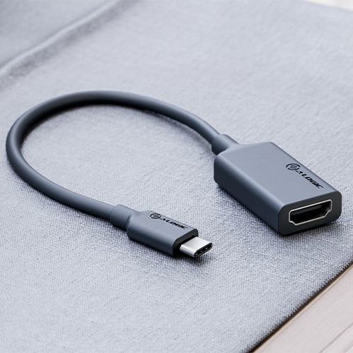 USB-C auf HDMI Adapter ALOGIC 4K 20cm Stecker auf Buchse