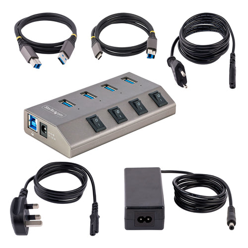 StarTech.com 5G4AIBS-USB-HUB-EU interface hub
