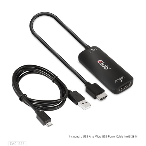 CLUB3D CAC-1335 video cable adapter
