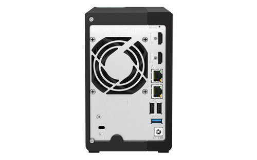 QNAP TS-253E NAS Tower - Intel Celeron J6412, 8GB RAM, Expandable Storage
