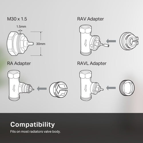 Kasa Smart KE100 thermostatic radiator valve