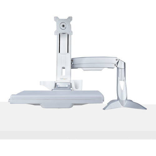 Sit-Stand Monitor Arm StarTech 27-Inch VESA Display Adjustable Ergonomic