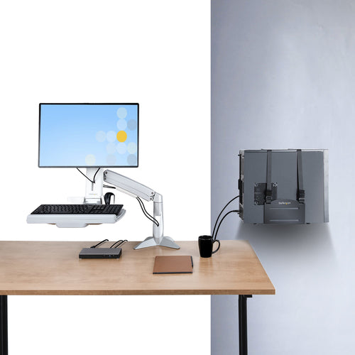 Sit-Stand Monitor Arm StarTech 27-Inch VESA Display Adjustable Ergonomic