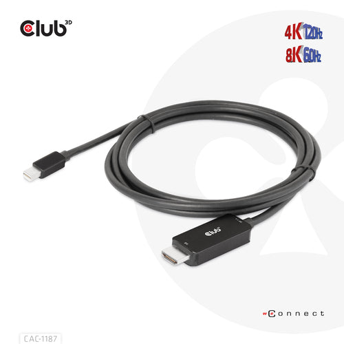 CLUB3D CAC-1187 video cable adapter
