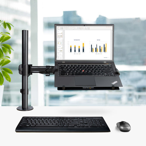 StarTech.com Laptop Desk Mount VESA Arm - Supports 34" Displays & 9.9lb Laptops
