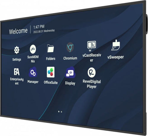 75 Inch 4K UHD Viewsonic CDE7530 Signage Display Wi-Fi