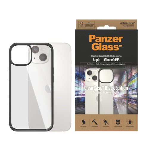 PanzerGlass ® ClearCase Transparent iPhone 14 | 13 mobile phone case